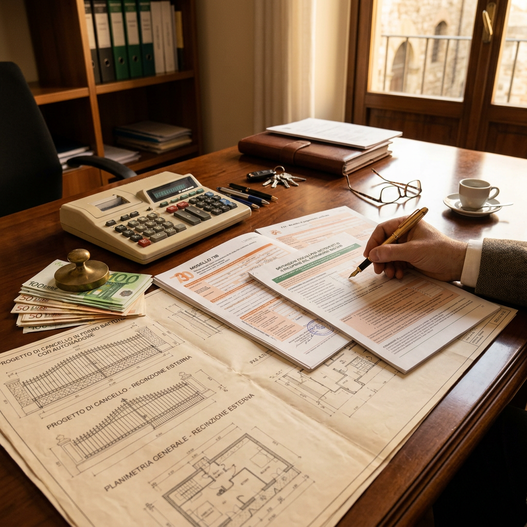 Tax deductions for ironwork in Italy